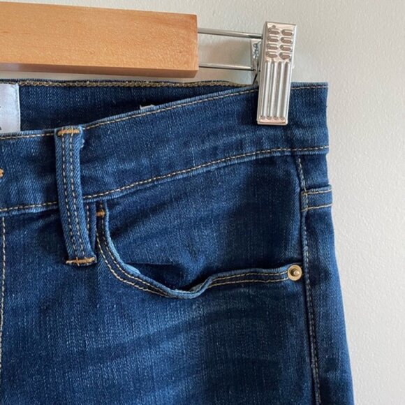 Frame Le Skinny De Jeanne Jeans In Blue Size 27 - Picture 6 of 11